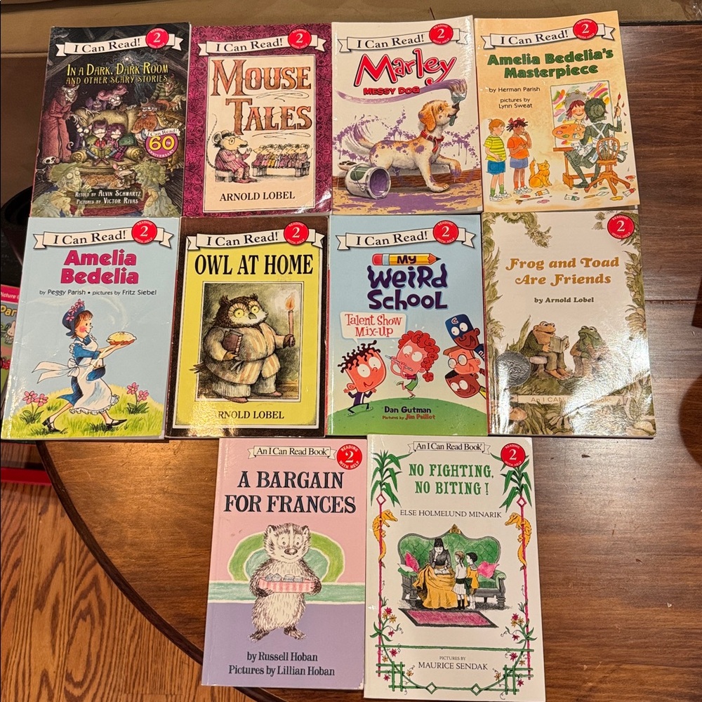 I Can Read 10 Book Set Step 2 Frances Marley Amelia Bedelia Frog Toad Weird